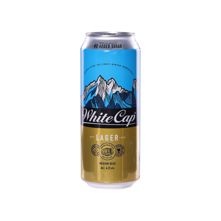 White Cap Beer 24X50Cl Can