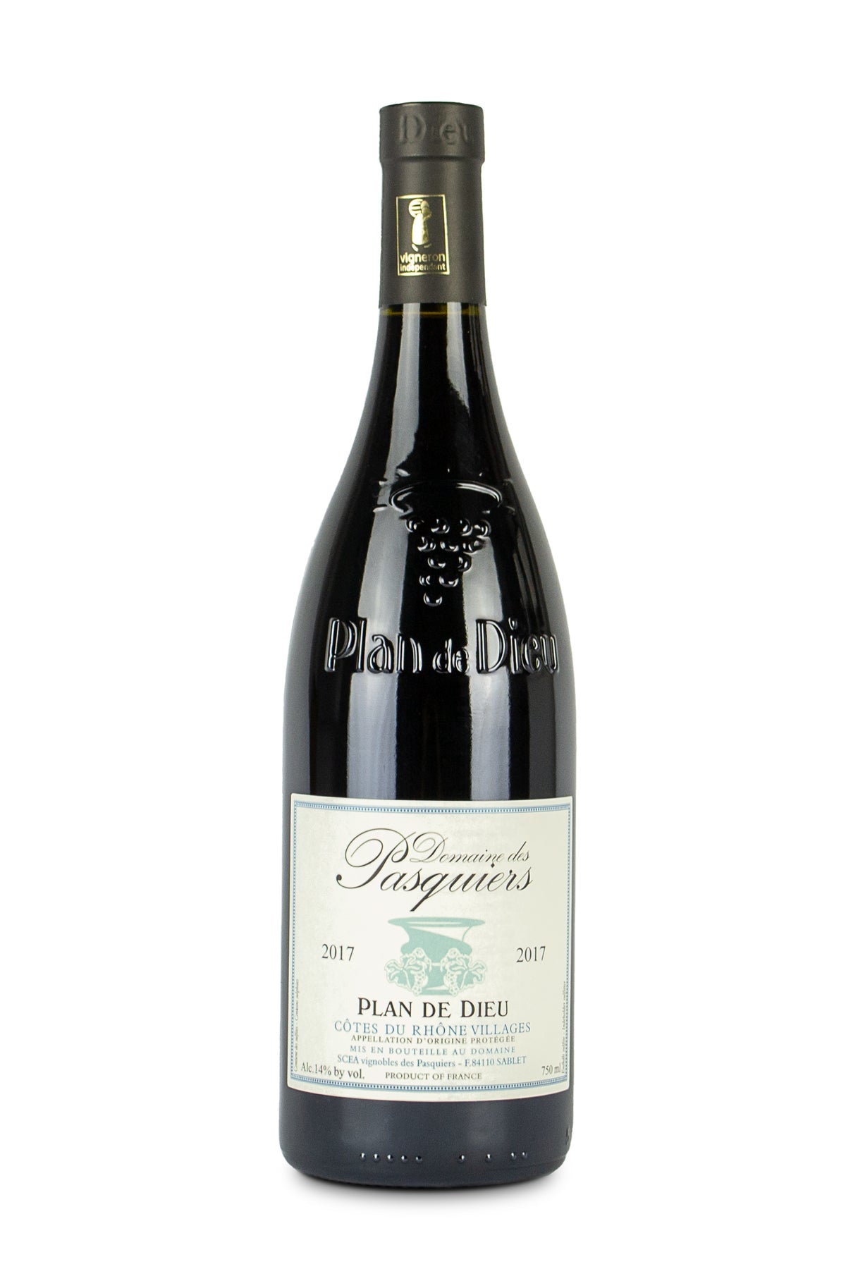 Pasquiers Plan De Dieu Red 6X75Cl