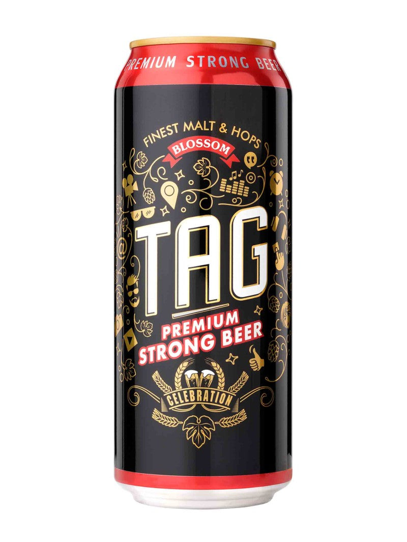 Tag Premium Strong Beer 24X50Cl Can