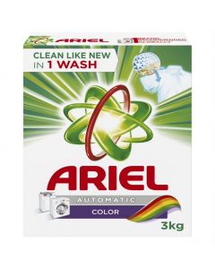 Ariel Color Automatic Laundry Powder Detergent 3 kg