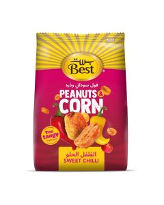 BEST SWEET CHILLI PEANUTS & CORN 150 GM