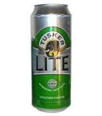 Tusker Lite Beer 24X50Cl Can