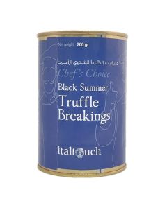 ITALTOUCH BLACK SUMMER TRUFFLE BREAKING TUBER AESTIVUM 66% 200GM