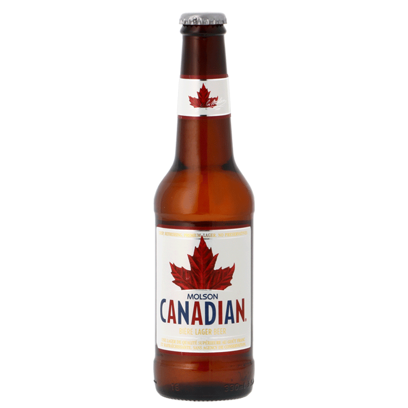 Molson Canadian Beer 18X33Cl Bottle