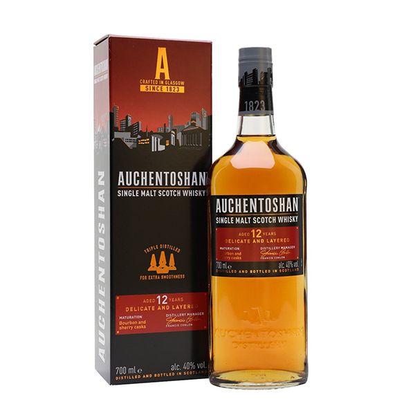 Auchentoshan 12 Years Old Single Malt Scotch
