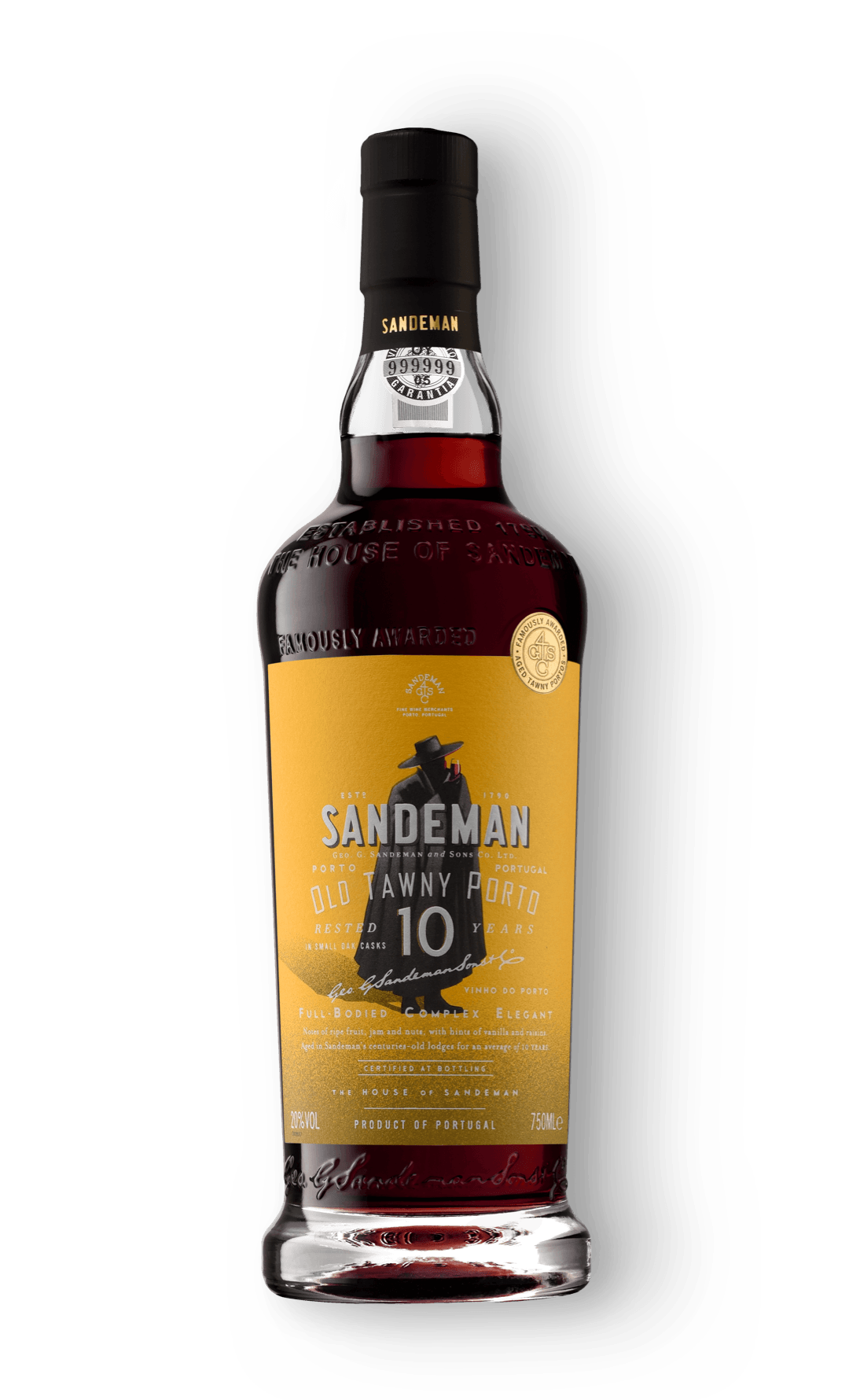 Sandeman 10Yr Tawny Port Wine 6X75Cl
