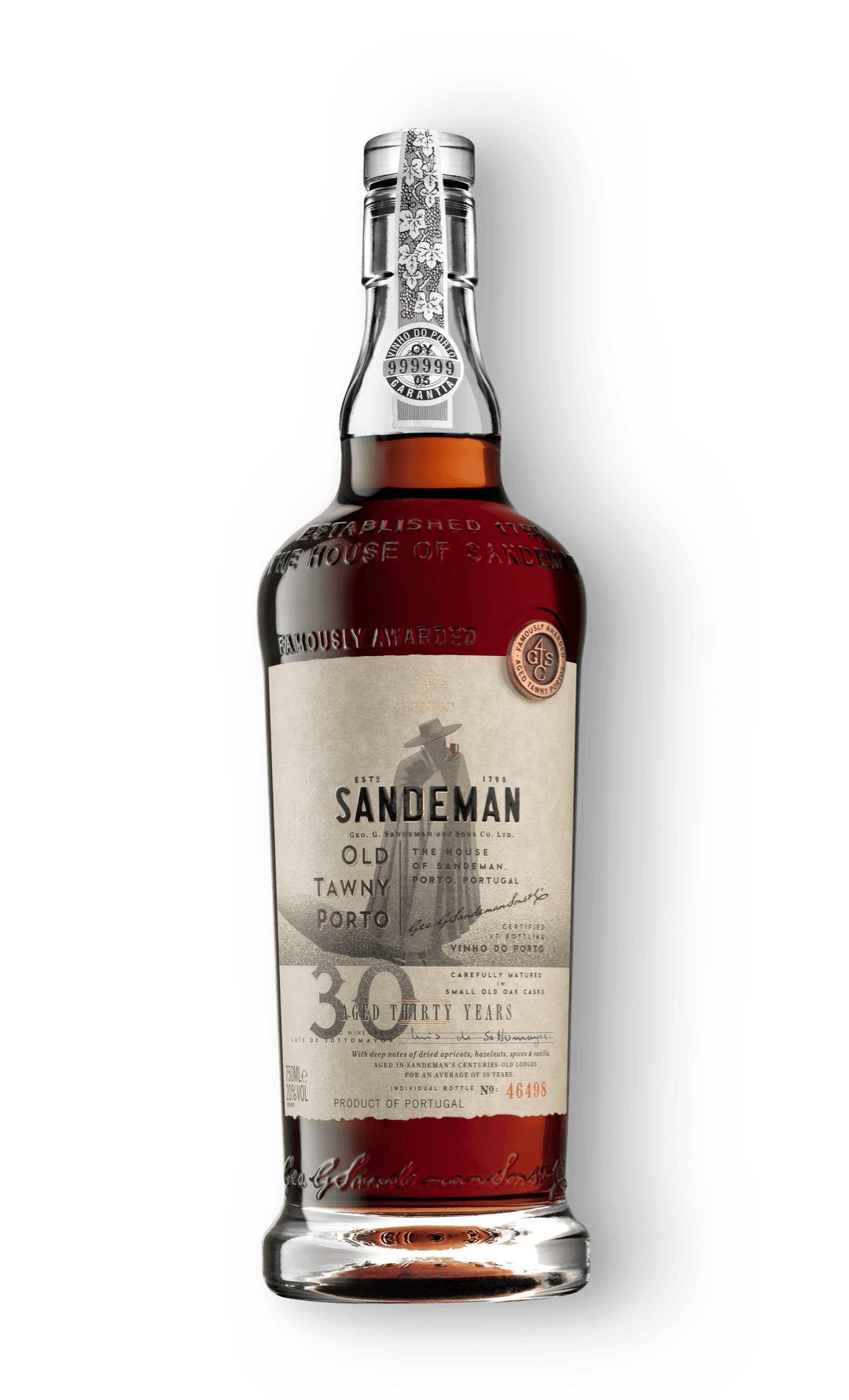 Sandeman 30Yr Tawny Port Wine 6X75Cl