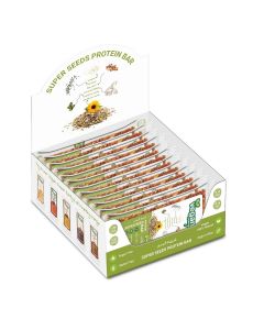 VEGANWAY SUPER SEED BAR DISPENSER 12X40GM