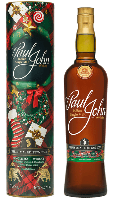 Paul John Indian Single Malt Xmas 90x5Cl