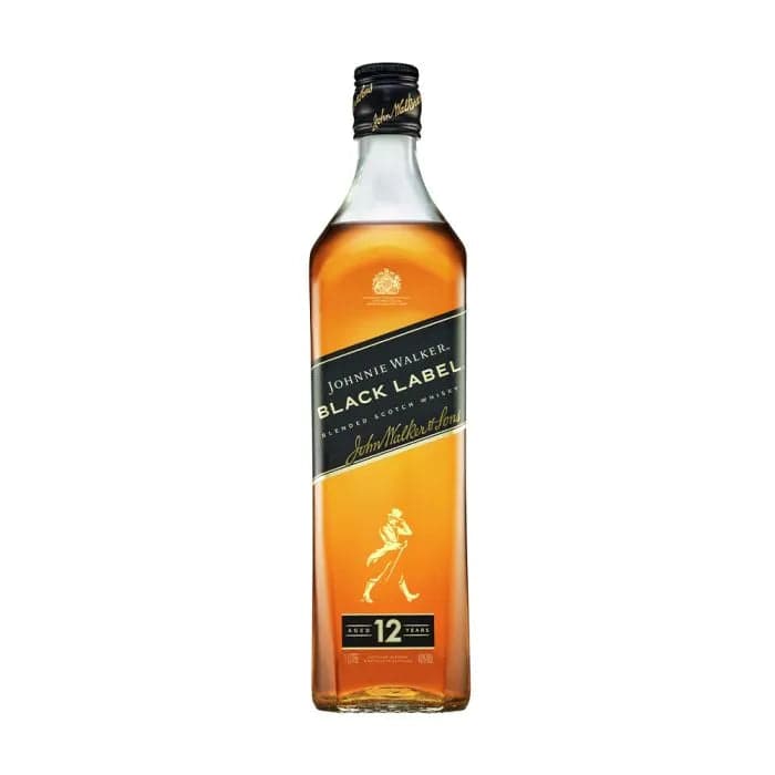 Johnnie Walker Black Label, 12 Year Old, in Gift box NRF