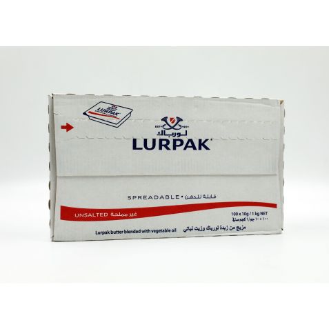 LURPARK BUTTER PORTION UNSALTED