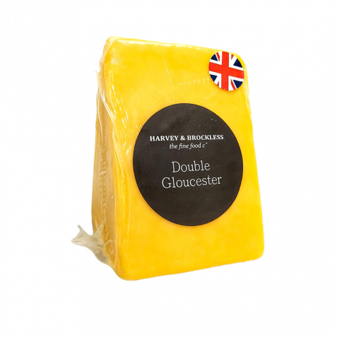 HARVEY & BROCKLESS DOUBLE GLOUCESTER CHEESE