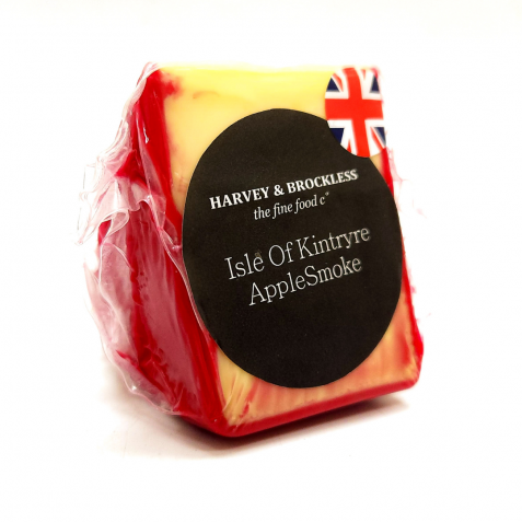 HARVEY & BROCKLESS ISLE OF KINTRYRE APPLESMOKE CHEDDAR CHEESE