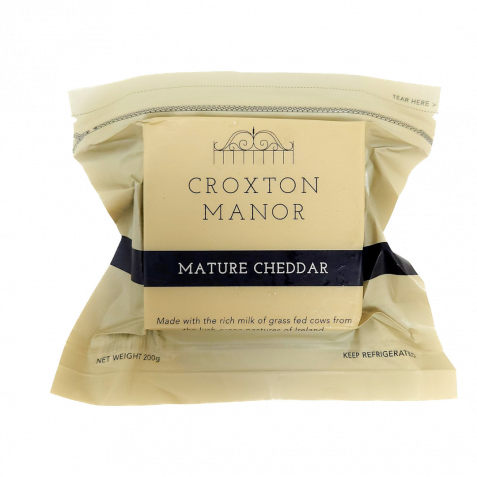 CROXTON MANOR MATURE CHEDDAR CHEESE