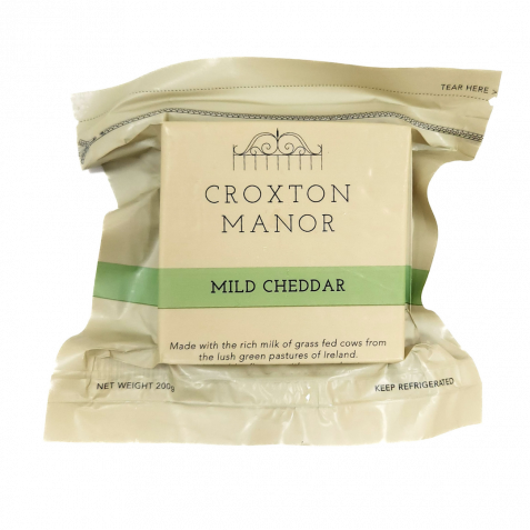 CROXTON MANOR MILD CHEDDAR CHEESE