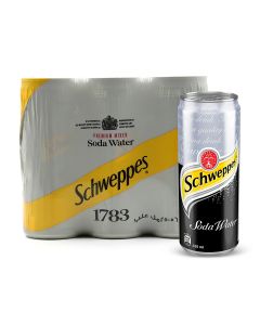 SCHWEPPES SODA WATER 6X300 ML