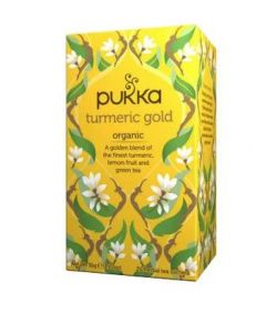 PUKKA WELLNESS TEA TURMERIC GOLD 20x1.8GM