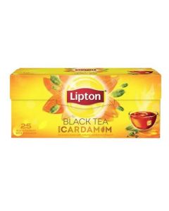 LIPTON YELOW LABEL BLACK FLAVOURED TEA BAG CARDMOM 25BAGS