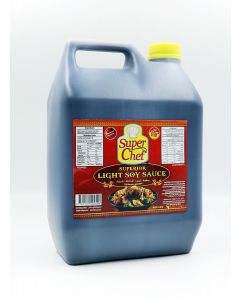 SUPER CHEF SOY SAUCE LIGHT 5LTR