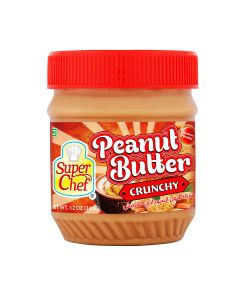 SUPER CHEF PEANUT BUTTER CRUNCHY 340ML