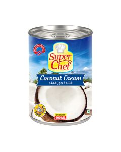 SUPER CHEF COCONUT CREAM CANNED 400GM