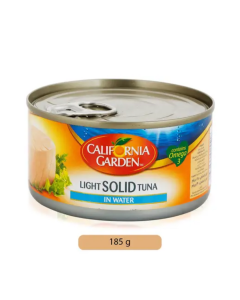 CALIFORNIA GARDEN LIGHT MEAT TUNA SOLID IN BRINE 185GM