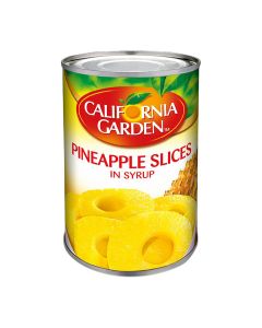 CALIFORNIA GARDENS PINEAPPLE SLICES IN LIGHT SYRUP 565GM