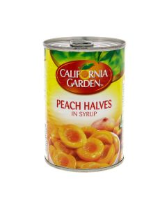 CALIFORNIA GARDEN PEACH HALVES IN SYRUP 420GM