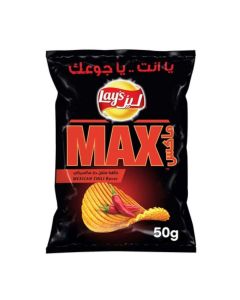 LAYS MAX MEXICAN CHILI 50GM