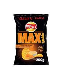 LAYS MAX CREAMY CHEDDAR CHEESE 200GM