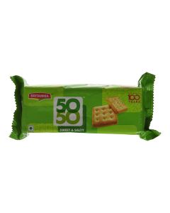 BRITANNIA 50 - 50 SWEET & SALTY 71GM