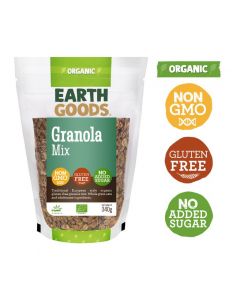 EARTH GOODS ORGANIC GLUTEN-FREE GRANOLA MIX 340GM