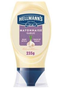 HELLMANN'S MAYONNAISE GARLIC 235GM