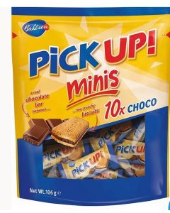 BAHLSEN CHOCOLATE PICK UP CHOCO MINIS 106GM