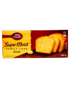 BETTY CROCKER POUND CAKE VANILLA 250GM