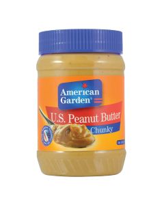 AMERICAN GARDEN PEANUT BUTTER CHUNKY 340GM