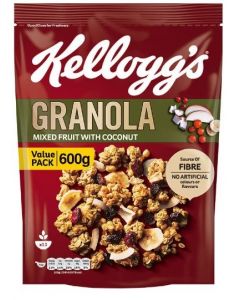 KELLOGG'S GRANOLA FRUITS 600GM