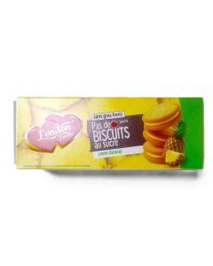 LONDON TREATS PINEAPPLE CREAM COOKIES TRANSFAT AND SUGAR FREE 75GM