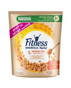 NESTLE FITNESS GRANOLA HONEY CEREAL BAG