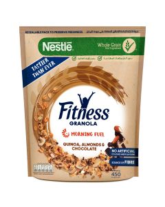 NESTLE FITNESS GRANOLA CHOCO WITH QUINOA 450GM