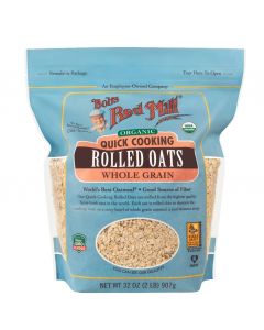 BOB'S RED MILL ORGANIC OATS ROLLED QUICK 32OZ