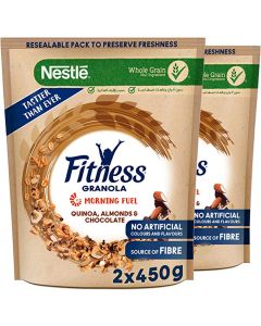 NESTLE FITNESS GRANOLA QUINOA 2X450GM