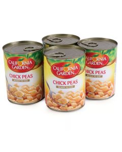 CALIFORNIA GARDEN CHICK PEAS 400 GMS 3+1FREE