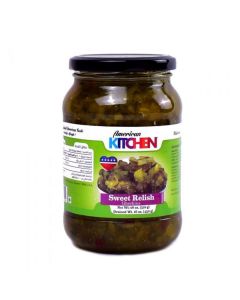 AMERICAN KITCHEN GHERKINS SWEET RELISH 18OZ