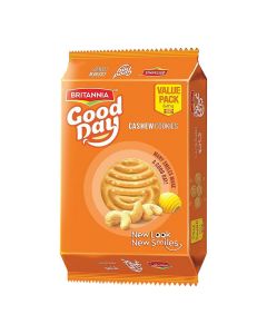 BRITANNIA GOOD DAY CASHEW COOKIES 8X72GM