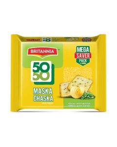 BRITANNIA 50 50 MASKA CRACKERS CHASKA 12X71GM