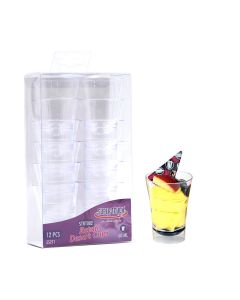 SUPER TOCUH RETAIL CLEAR SHORT GLASS 60ML 1X12PCS