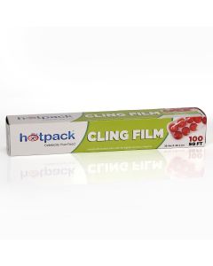 Hotpack-food wrap (cling film) 100 sqft