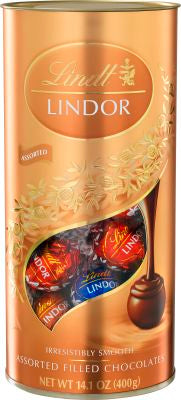 Lindt Assorted Lindor Ball Tube 400 g