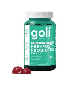 GOLI PRE+POST+ PROBIOTICS GUMMIES 60PCS/180GMM